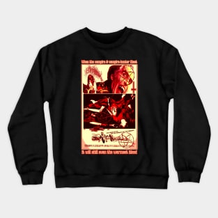 When The Vampire & Vampire Hunter Meet Crewneck Sweatshirt